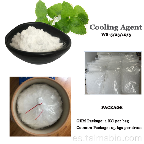 Concentrado Koolada Agente de enfriamiento de grado alimenticio WS-12 Powder